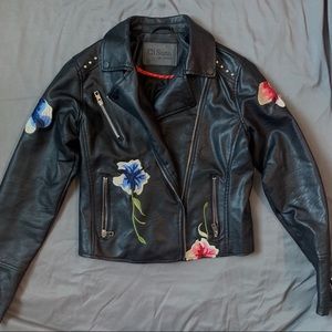 Ci Sono Faux Leather Jacket